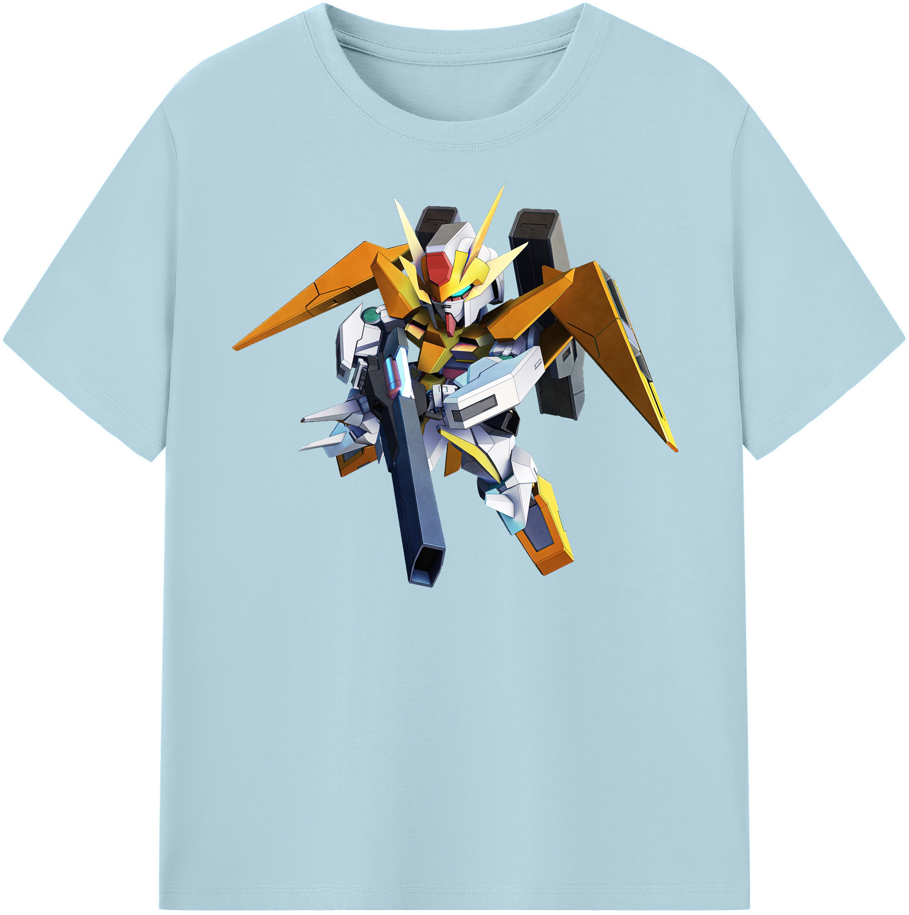 （画像用） 機動戦士ガンダム Mobile Suit Gundam 綿100％半袖Tシャツ（フロントプリント）